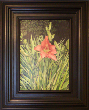 Encaustic Lily